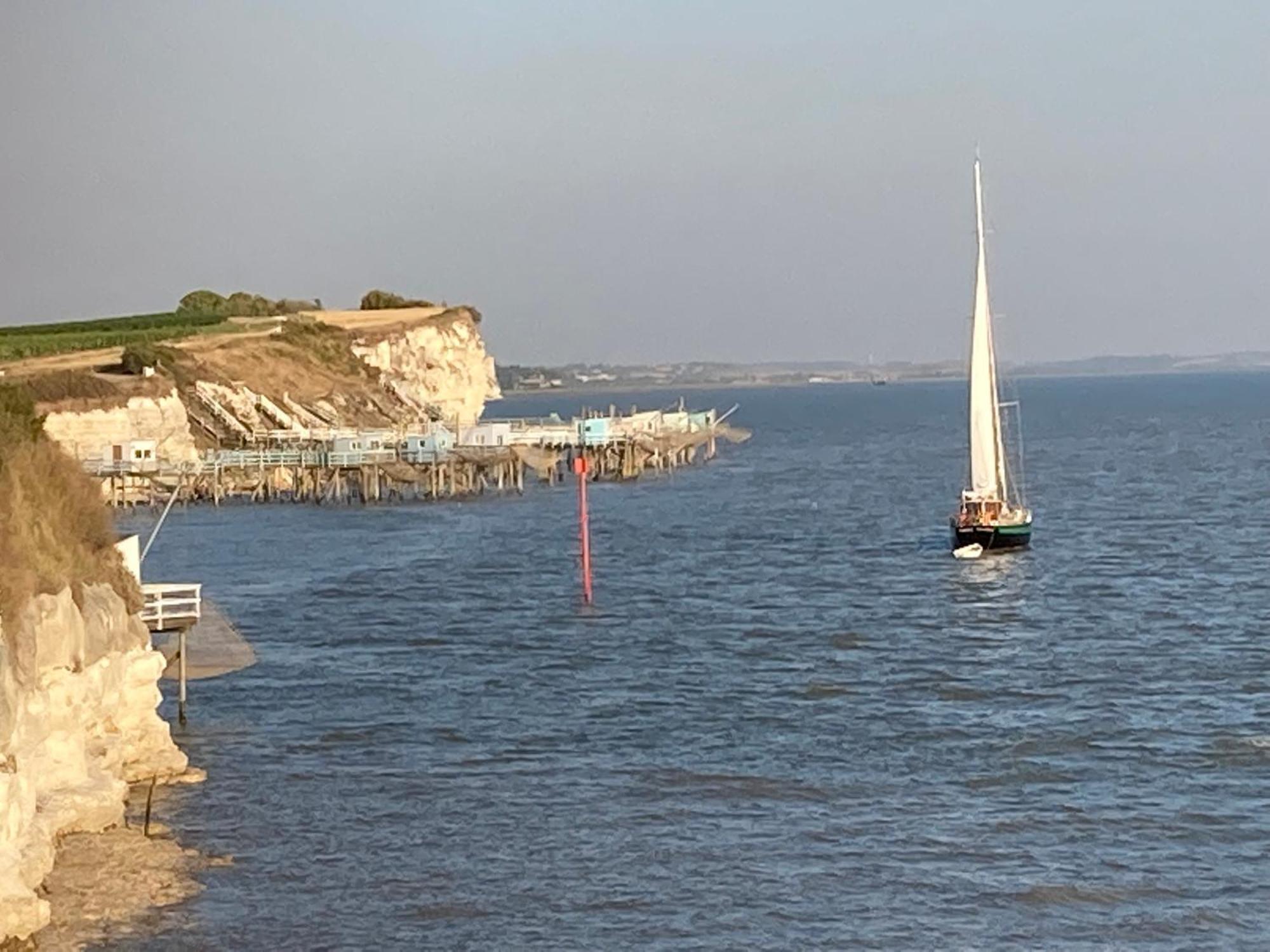 A 2 Pas De La Plage De La Vallieres 圣乔治德蒂 外观 照片